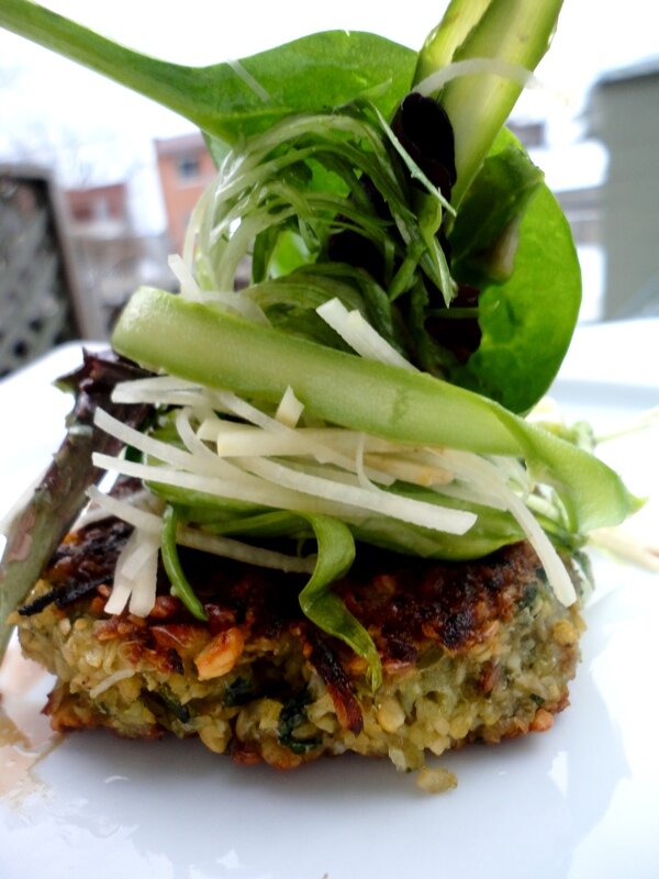 croquettes de pois germés